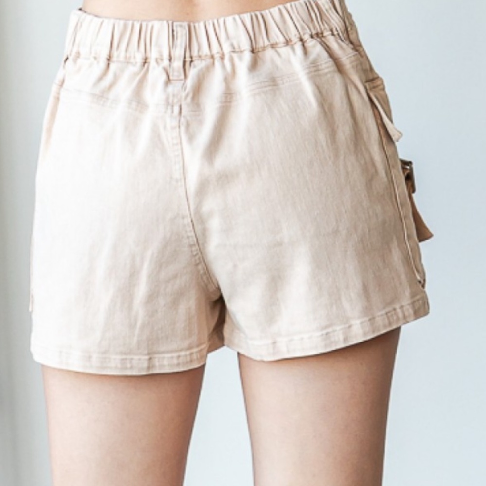 Oli & Hali 💜 337 Oli and Hali Mineral Wash Cargo Skort Shorts Relaxed Fit SRC - Picture 5 of 7